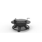 BIG HORN 47 in. Ranch Wood-Burning Fire Pit