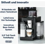 Kaffeevollautomat De’Longhi EXAM440.55.B Rivelia Milk Schwarz - Image 2