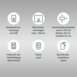 Kaminofen Parma Speckstein - Image 3