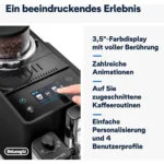 Kaffeevollautomat De’Longhi EXAM440.55.B Rivelia Milk Schwarz - Image 6