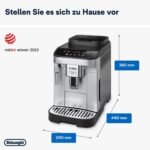 Kaffeevollautomat De’Longhi ECAM292.33.SB Magnifica Evo Silber und Schwarz - Image 7