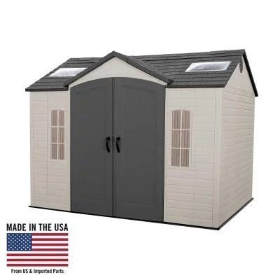 img-2110.jpg LIFETIME 10 FT. X 8 FT. OUTDOOR STORAGE SHED INSTALLATION INCLUDED - Image 1