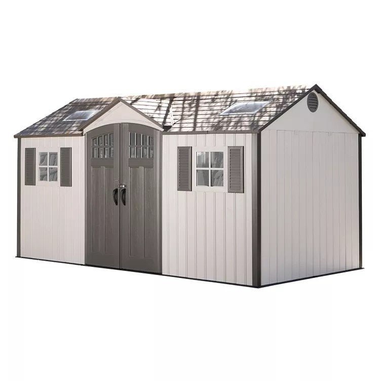 img-2172.jpg Lifetime 15 FT. X 8 FT. outdoor storage shed - Image 1